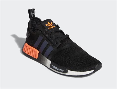 adidas nmd black orange